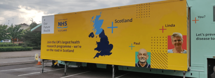 Our Future Health’s mobile clinics launch in Scotland