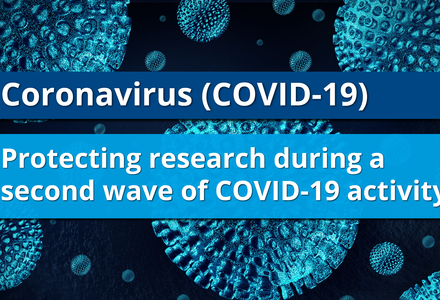 CSO Statement on guidance to protect research during a second wave of COVID-19 activity