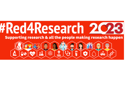 Time to get red-y to celebrate #Red4Research Day