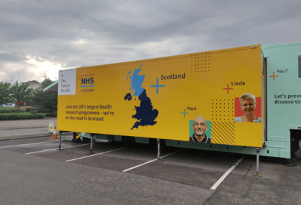 Our Future Health’s mobile clinics launch in Scotland